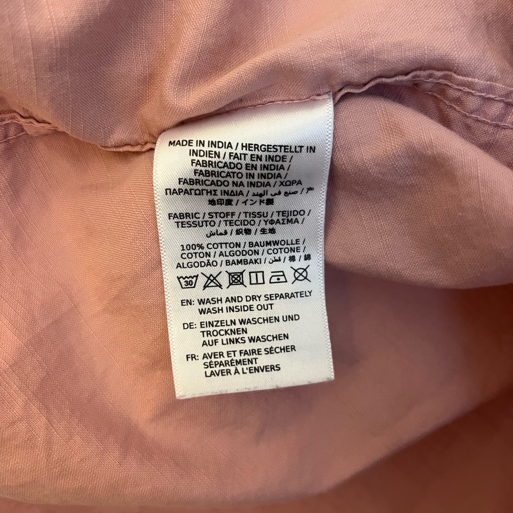 GANT cotton button down - Size Large - Like New - Pink/Salmon - Picture 4 of 6